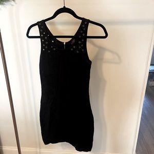 H&M Little Black Dress with Golden Grommets